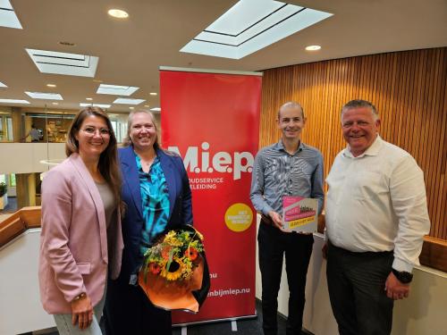 Foto unieke achterhoekers aan het werk